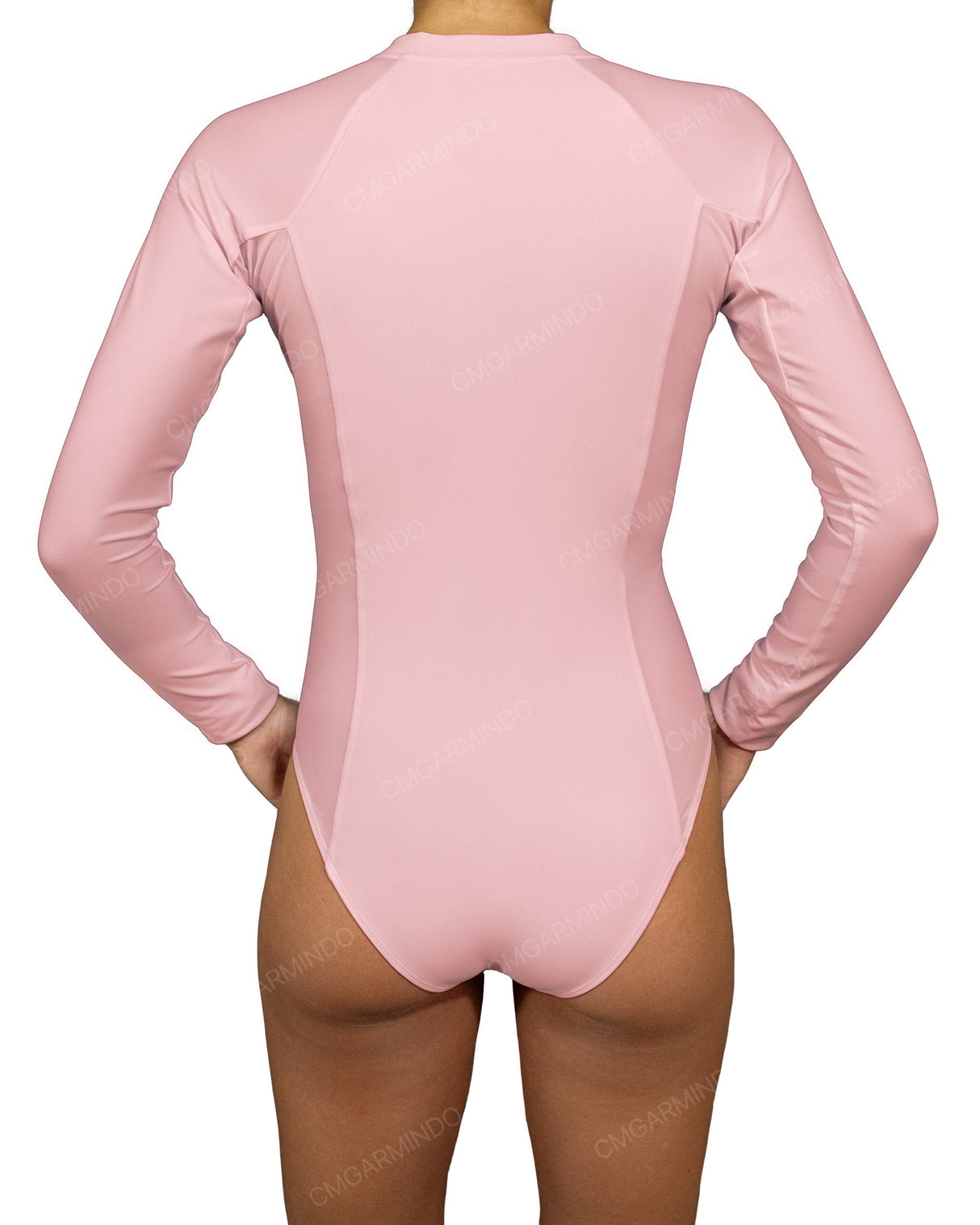 Long Sleeve Raglan Side Panel One Piece