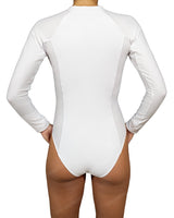 Long Sleeve Raglan Side Panel One Piece