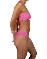 V-Halter Ring Bandeau Top