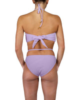 V-Halter Ring Bandeau Top