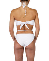 V-Halter Ring Bandeau Top