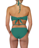 V-Halter Ring Bandeau Top