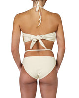 V-Halter Ring Bandeau Top