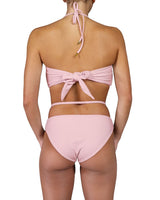 V-Halter Ring Bandeau Top