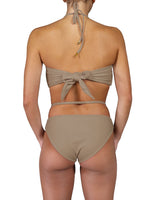 V-Halter Ring Bandeau Top