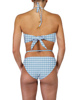V-Halter Ring Bandeau Top