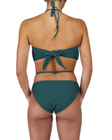 V-Halter Ring Bandeau Top