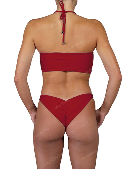 V-Halter Bandeau Top