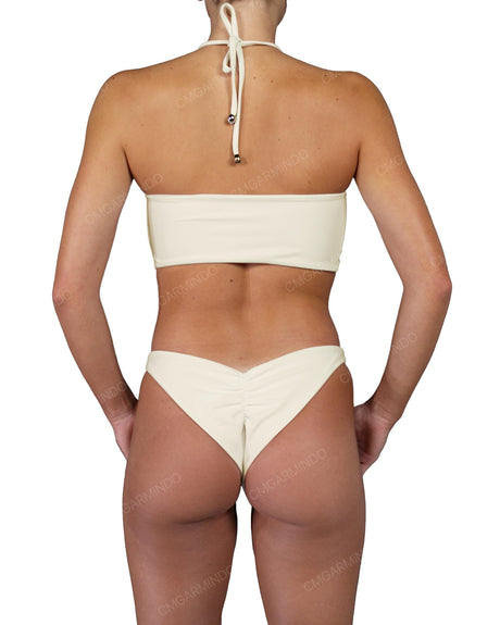 V-Halter Bandeau Top