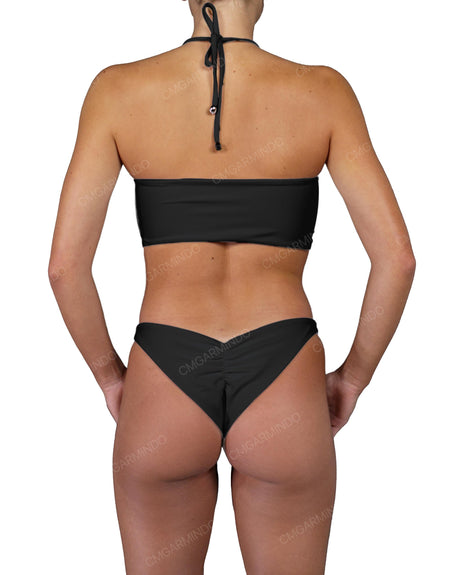 V-Halter Bandeau Top