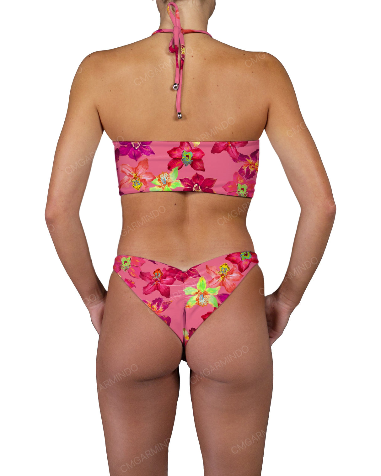 V-Halter Bandeau Top