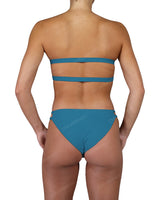 Double Back Strap Bandeau Top