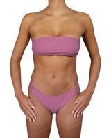Double Back Strap Bandeau Top
