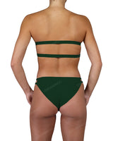 Double Back Strap Bandeau Top