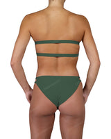 Double Back Strap Bandeau Top