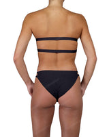 Double Back Strap Bandeau Top
