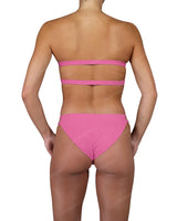 Double Back Strap Bandeau Top