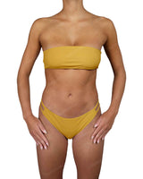 Double Back Strap Bandeau Top