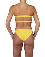 Double Back Strap Bandeau Top