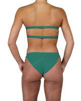 Double Back Strap Bandeau Top