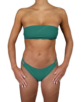 Double Back Strap Bandeau Top