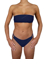 Double Back Strap Bandeau Top