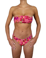 Double Back Strap Bandeau Top