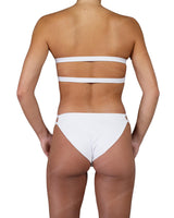 Double Back Strap Bandeau Top