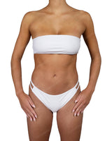 Double Back Strap Bandeau Top