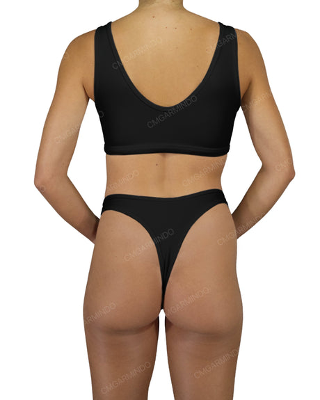 V-Front Tankini Top