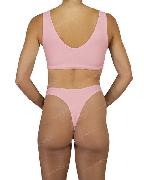 V-Front Tankini Top