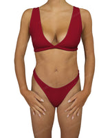 V-Front Tankini Top