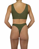 V-Front Tankini Top