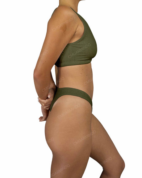 V-Front Tankini Top