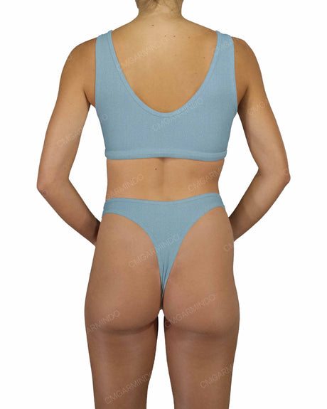 V-Front Tankini Top