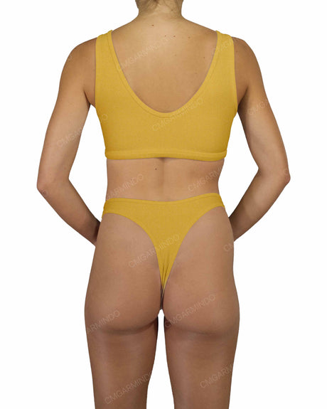 V-Front Tankini Top