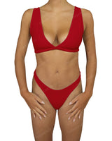 V-Front Tankini Top