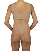 V-Front Tankini Top