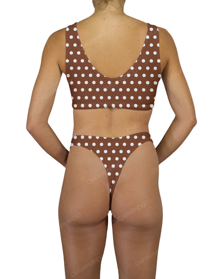 V-Front Tankini Top
