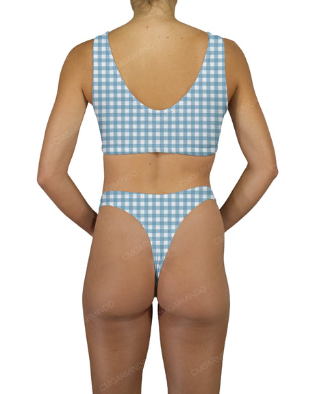 V-Front Tankini Top