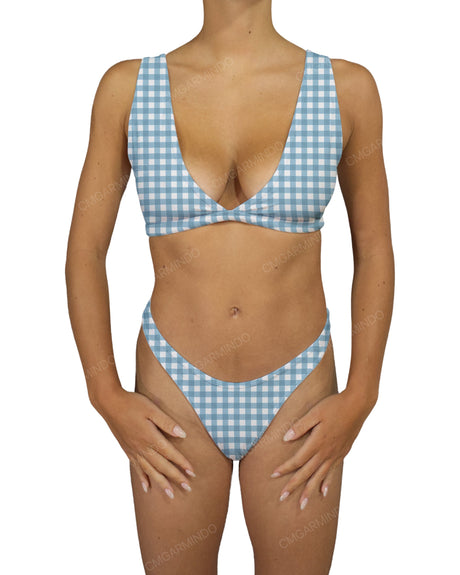 V-Front Tankini Top