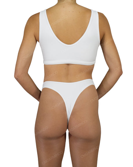 V-Front Tankini Top