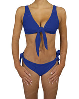 Front Tie Tankini Top