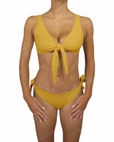 Front Tie Tankini Top