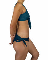 Front Tie Tankini Top