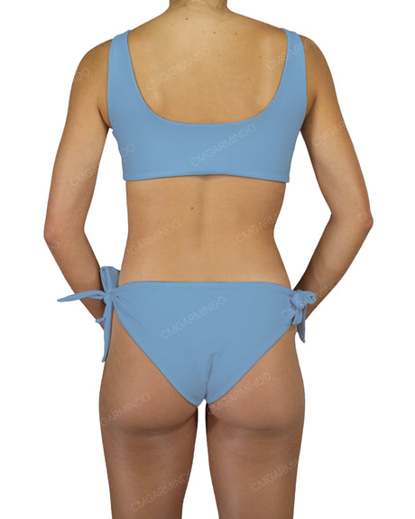 Front Tie Tankini Top