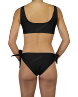 Front Tie Tankini Top