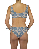 Front Tie Tankini Top