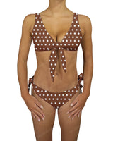 Front Tie Tankini Top