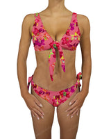 Front Tie Tankini Top